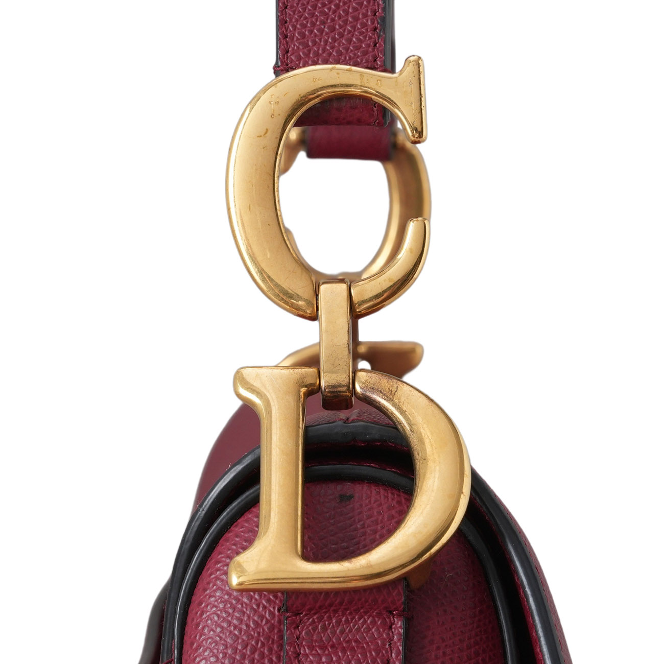 CHRISTIAN DIOR(USED)디올 새들 미디움 백 & 스트랩